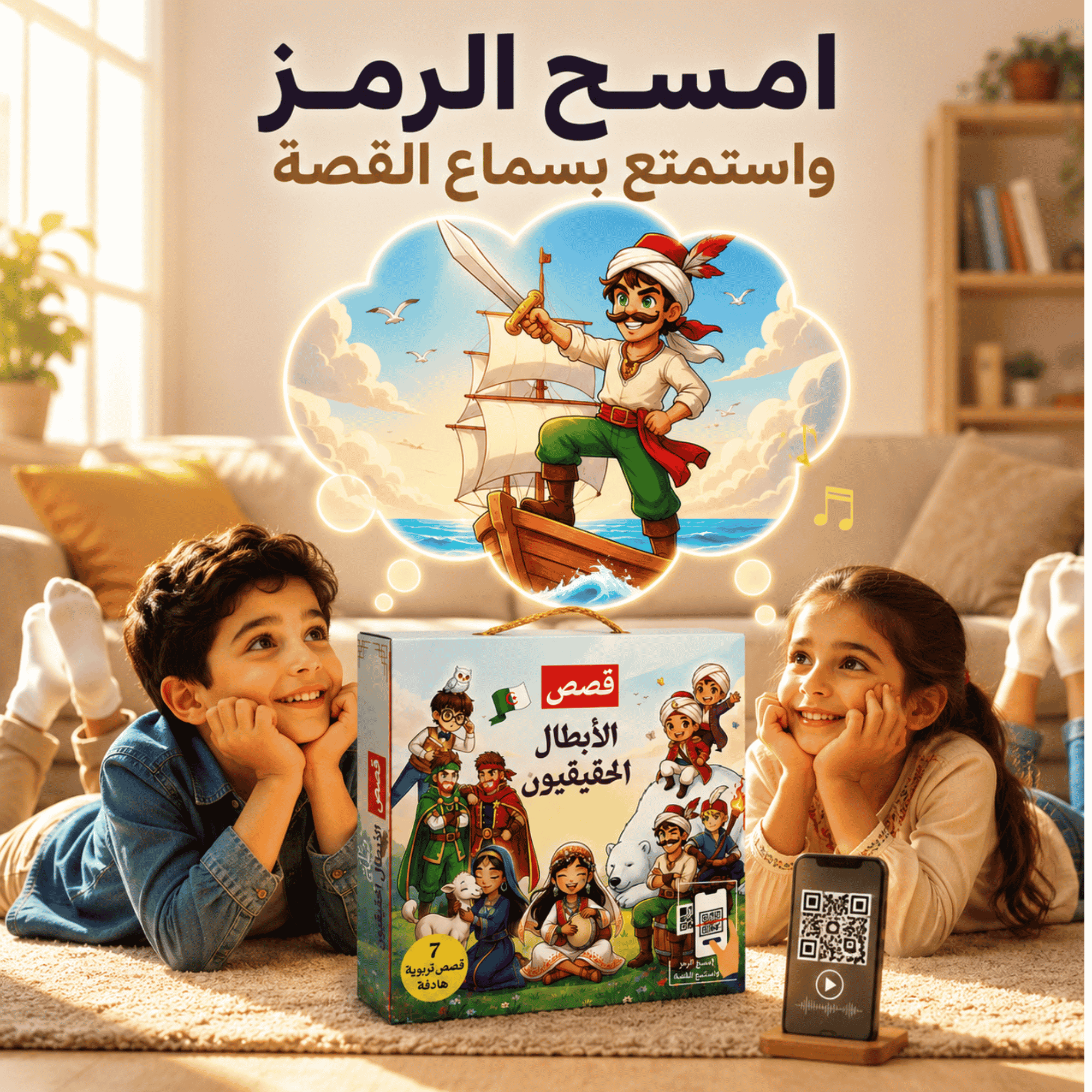 علبة قصص الأبطال الحقيقيون